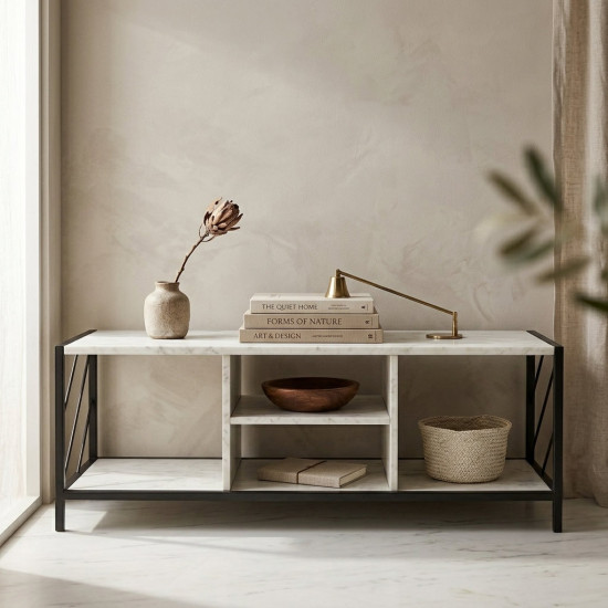 Wooden & Metal Table